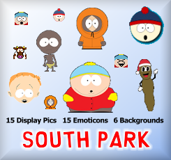 South Park Emoticons and Display Pics