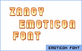 Emoticon font