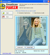 Emoticon Maker in action