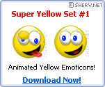 Animated MSN Emoticons