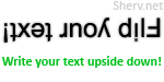 Flip your text!