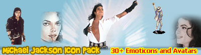 Michael Jackson tribute icons and avatars