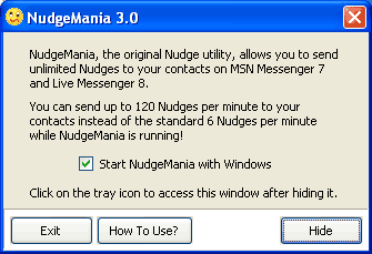 Nudge Mania for Messenger!