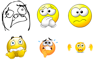 Scared - Free smileys icons